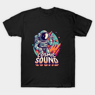 Cosmic Sound Astronaut T-Shirt